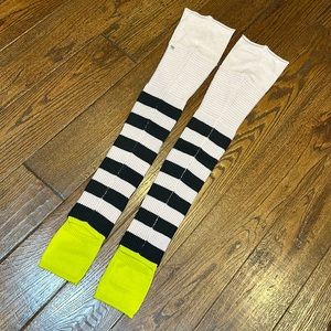 Lululemon merino wool blend leg warmers, OS - unique fun colors! Like new!